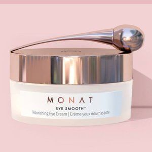 MONAT Eye Smooth™ Nourishing Eye Cream with Rose Gold Eye Roller